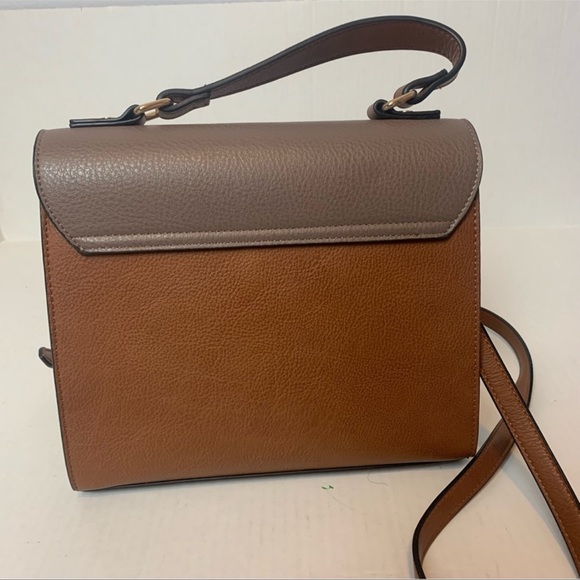 DUNE London | Crossbody Leather Satchel - Picture 4 of 8